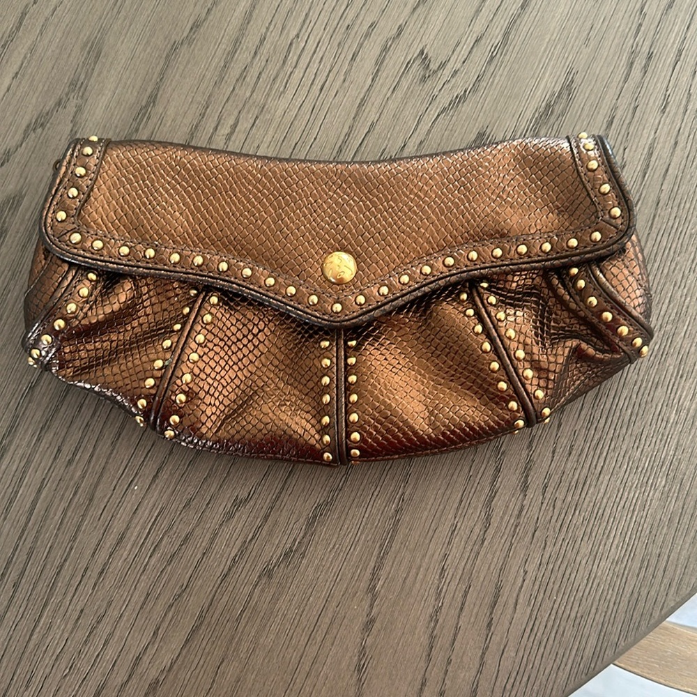 Bronze purse